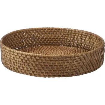 Šperkovnice Aquanova, Dekorativní podnos Cino kulatý světle hnědý - Formadore