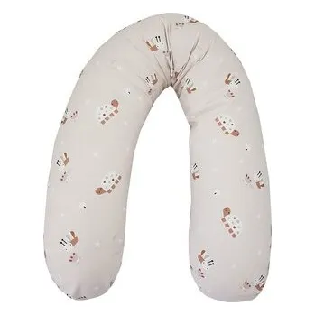 EKO Polštář ke kojení Bees Beige 180 cm