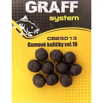 Graff Kulička gumová Velikost 10, 4 × 10 ks