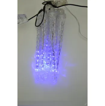 Vánoční dekorace VÁNOČNÍ VENKOVNÍ RAMPOUCHY - 23CM,MODRÉ, TVAROVANÉ