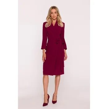 Dámské šaty Dámské šaty STYLOVE S415 MAROON S