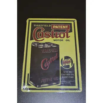 Plechová cedule Plechová reklamní cedule 20 x 30 cm, Castrol 001
