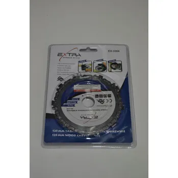 Řezný kotouč Řetězový řezný kotouč na dřevo, úhlová bruska 125 mm