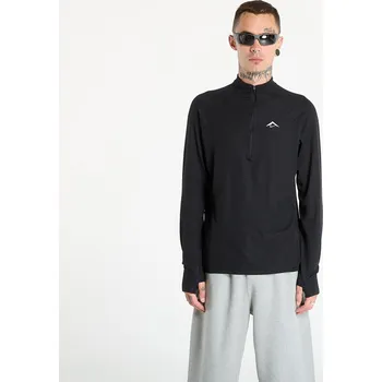 Pánské tričko Tričko Nike Trail Men's Dri-FIT 1/2-Zip Mid Layer Top Black/ Summit White XL