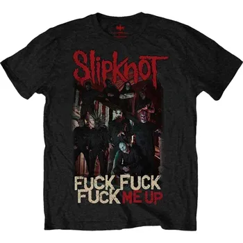 Pánské tričko Slipknot Fuck Me Up Black XL Tričko