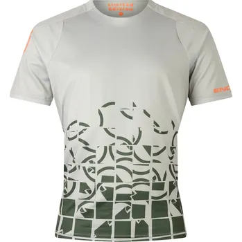 cyklistický dres ENDURA - E5106GP dres pánský Ikona Tee LTD S/S pebble