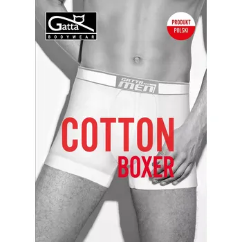 Boxerky Pánské boxerky Gatta Cotton Boxer 41546 titan S