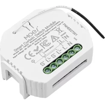 Centrální jednotka pro chytrou domácnost MOES Smart Hidden Curtain Module + RF - Zigbee DIY ovladač rolet