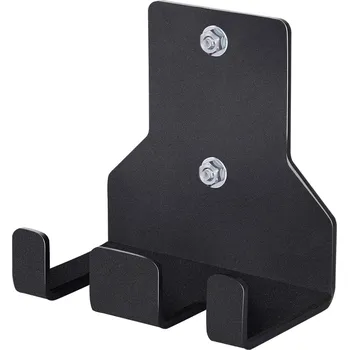 Ollieroo Nástěnný držák na 2 olympijské tyče/činky s ochranou EVA