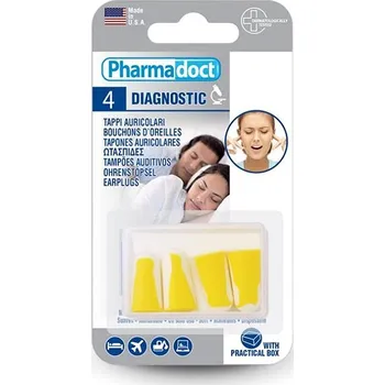 Příslušenství pro sluchátka Pharmadoct špunty do uší box 4 ks