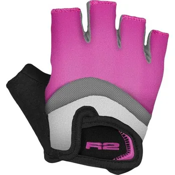 Sport R2 - Rukavice dětské ATR06J LOOP růžovo/šedo/bílé 14let