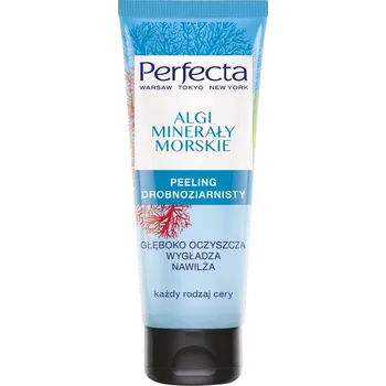 Pleťový peeling Perfecta, jemnozrnný peeling z mořských řas a minerálů 75 ml