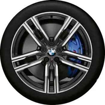 Alu kolo BMW Kompletní sada zimních kol M s dvojitým paprskem 727 (36115A24014, 36115A24012) varianta sady kola: přední (2ks) 36 11 5A24012