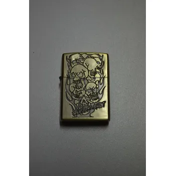 Zapalovač Benzínový zapalovač č. 42 - skull market
