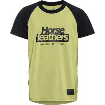 cyklistický dres HORSEFEATHERS - SK165A dres dětský Spike youth Bike nile/black