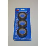 Elektrikářská izolační páska černá - 3ks