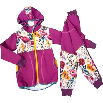 Holčičí softschell souprava barvy podzimu Holčičí souprava