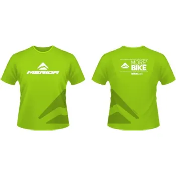 cyklistický dres MERIDA - Triko 2014 MORE edition zelené XXL