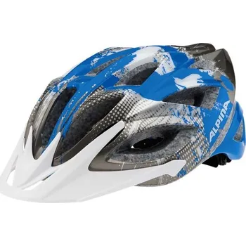 Cyklistická přilba ALPINA - Přilba SKID 2.0 darksilver-cyan-white 55-59