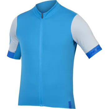 cyklistický dres ENDURA - E3235BV dres pánský FS260 S/S (Wide Fit) Hi-Viz blue