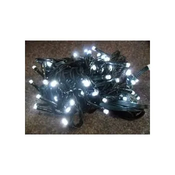 Vánoce PRC VENKOVNÍ VÁNOČNÍ OSVĚTLENÍ 100 LED - BÍLÉ