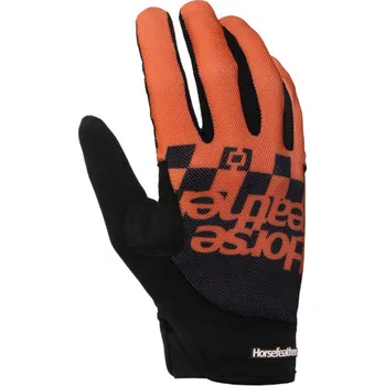 Cyklistické rukavice HORSEFEATHERS - AM256A rukavice Digger burnt orange L