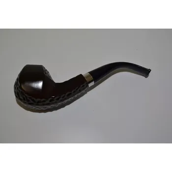 Krásná dýmka s chladičem č. 8 - imitace dřeva