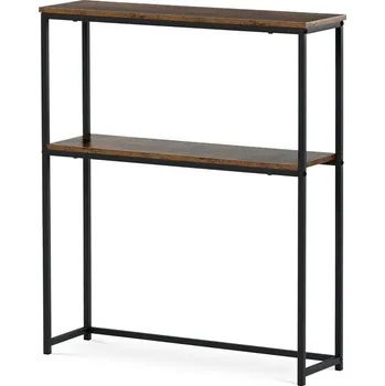 Konferenční stolek Konzolový stolek FROSTY - MDF, kov, více barev Barva: Staré dřevo