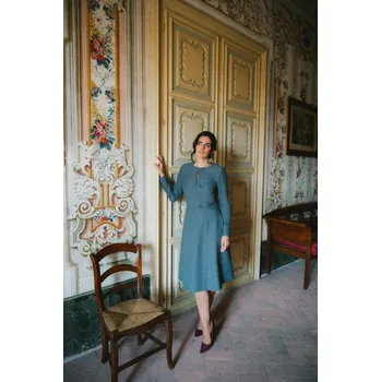 Dámské šaty Dámské šaty STYLOVE S413 GREY XXL