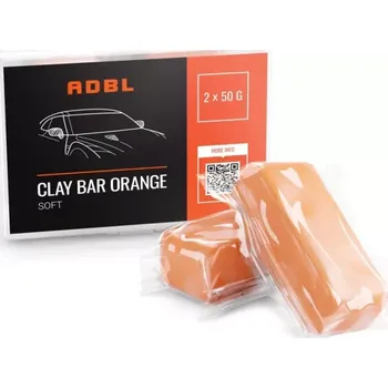 Autovosk ADBL Clay Bar Orange 50g 2ks - Měkký clay