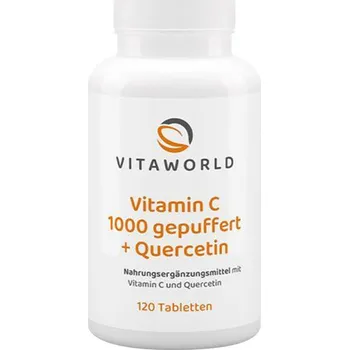 Fitness strava Vitaworld Vitamin C 1000 Buffered + Quercetin 120 tablet