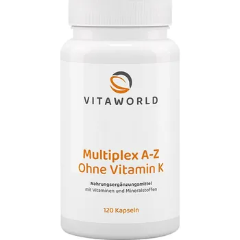 Fitness strava Vitaworld Multiplex A-Z Without Vitamin K 120 kapslí