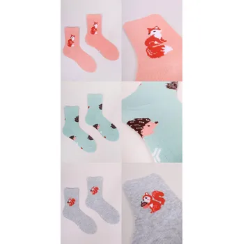 Dětské ponožky vzorované dívčí SKA0006G 27-30 Mix barev