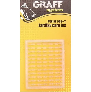 Graff Zarážky na boilie Carp Lux Transparentní 3 ks