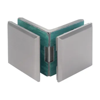 Zrcadlo Bodový úchyt (sklo - sklo 90°)