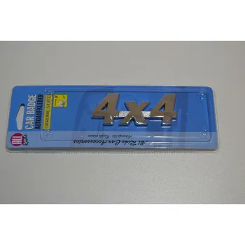 Samolepicí dekorace na vozidlo All Ride - Plastický nápis na auto - samolepka - 4 x 4