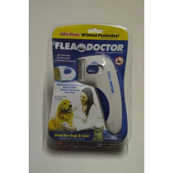 Kartáč pro zvířata Hřeben na blechy pro psy a kočky - FLEA DOCTOR
