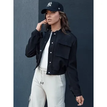 Dámská cargo bunda Dámská bunda DSTREET ČERNÁ S