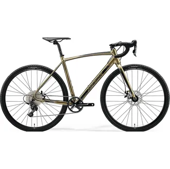 Horské kolo MERIDA MISSION CX 100 SE Glossy Pearl Sand(Black)