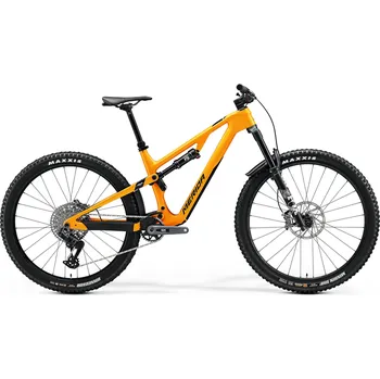 Horské kolo MERIDA ONE-FORTY 8000 Orange(Black/Silver) LONG
