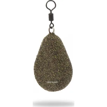 Rybářský háček Zátěž UnderCarp Hruška S Obratlíkem Zelená 40gr