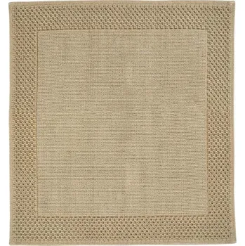 Koupelnová předložka Aquanova, Koupelnový kobereček Yuna 60 x 60 cm zlatý - Formadore