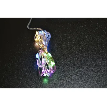 Vánoce PRC Vánoční osvětlení 20 LED barevné na baterie SD, bateriové