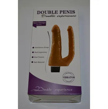 Vibrátor Silikonový vibrátor Double Penis - Dildo 22 cm