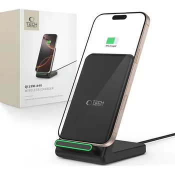 TECH-PROTECT QI15W-A40 WIRELESS CHARGER BLACK