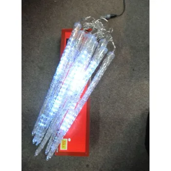 Vánoce VÁNOČNÍ VENKOVNÍ RAMPOUCHY - 45CM,BÍLÉ, TVAROVANÉ