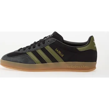 Pánské tenisky Tenisky adidas Gazelle Indoor Core Black/ Focus Olive/ Carbon EUR 40 2/3