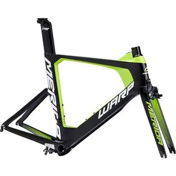 rám kola Rám WARP TRI 5000 KIT FRM LTD Black/Green(White) M(54)