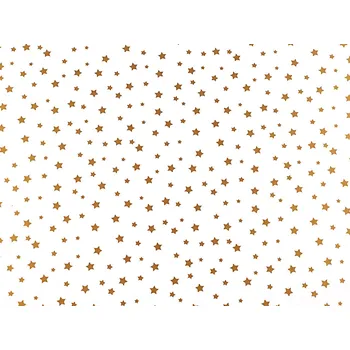 Balící papír Balicí papír vánoční sob, vločky, hvězdy 0,7x2 m