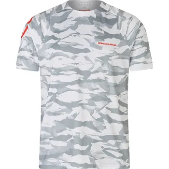 cyklistický dres ENDURA - E5113HA dres pánský Mountain Camo LTD Tee S/S haar grey